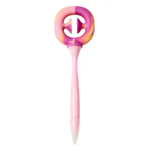 SMIGGLE Snap Fidget Pen - Pink Hobbyist Collection Monochrome Design