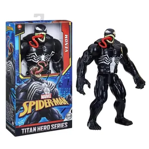 Premium Hero Spiderman Titan Deluxe  Spider-Man Venom Figure