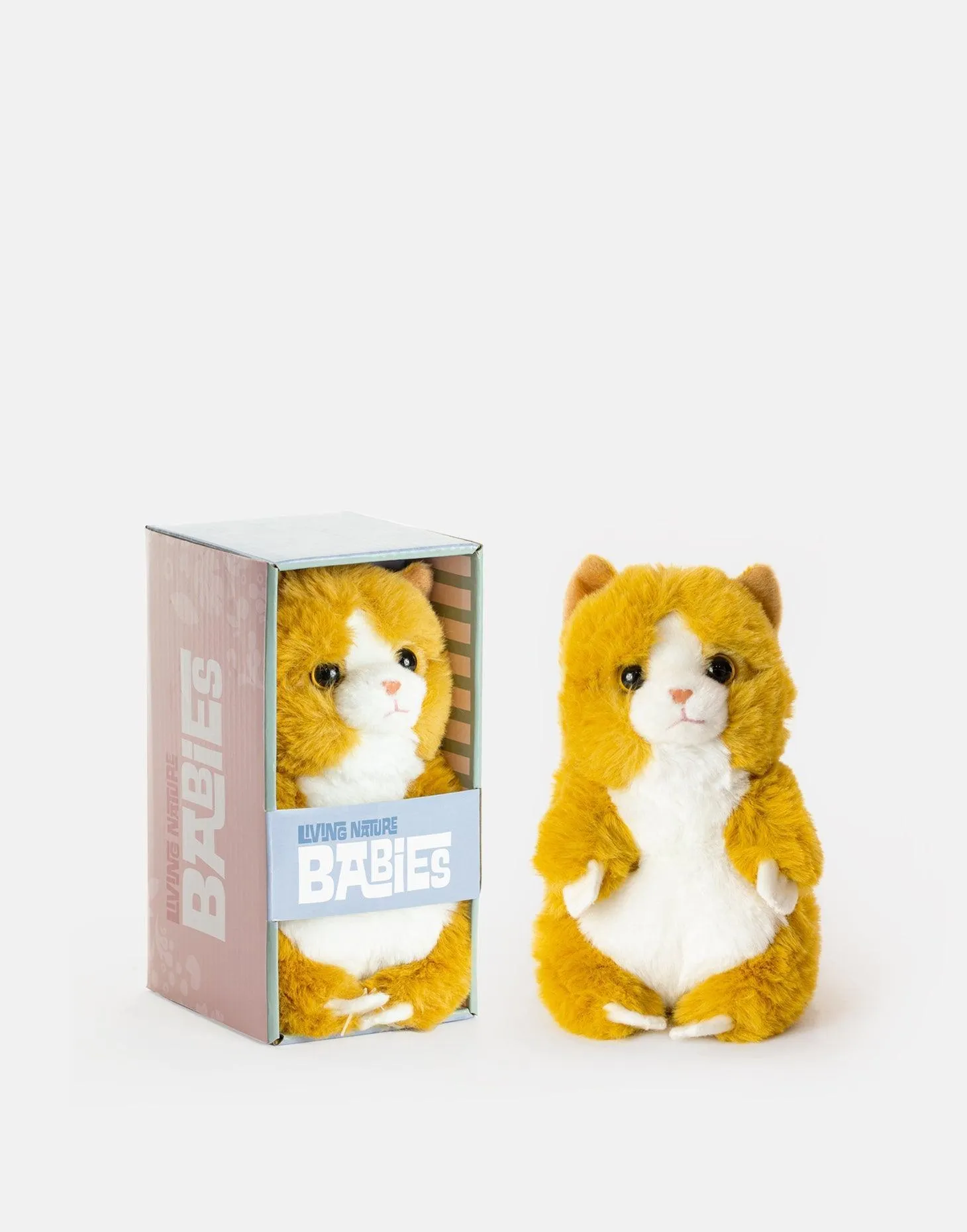 LIVING NATURE Kitten Baby 17cm Soft Toy Collectors Hero