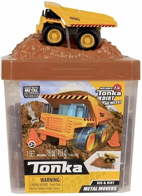 Bronze Cast TONKA Metal Movers Dirt And Dig Playset