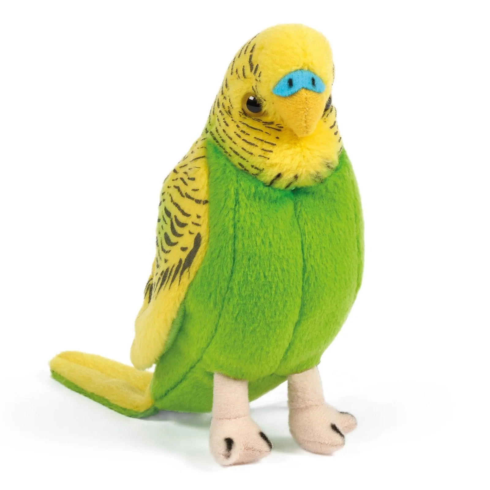 LIVING NATURE 14cm Budgerigar Soft Toy Monster Figure Podcast Studio