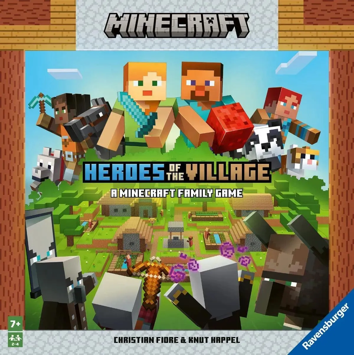 Minecraft Junior - Heroes of the Village Board Game Passionate Pursuit Animation Series