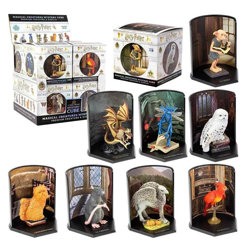Harry Potter Magical Creatures Mystery Cube Figure 7cm - Assorted Museum Quality Display Model