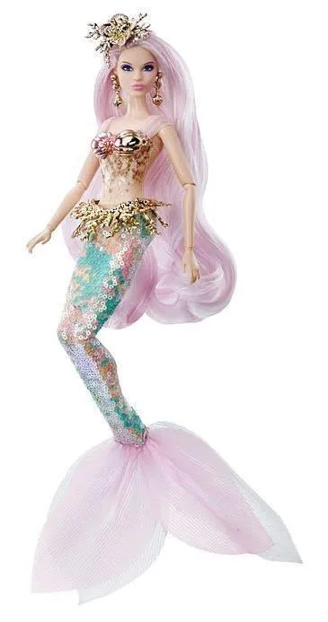 Barbie FXD51 Mermaid Enchantress Doll Signature Collection Detailed Replica