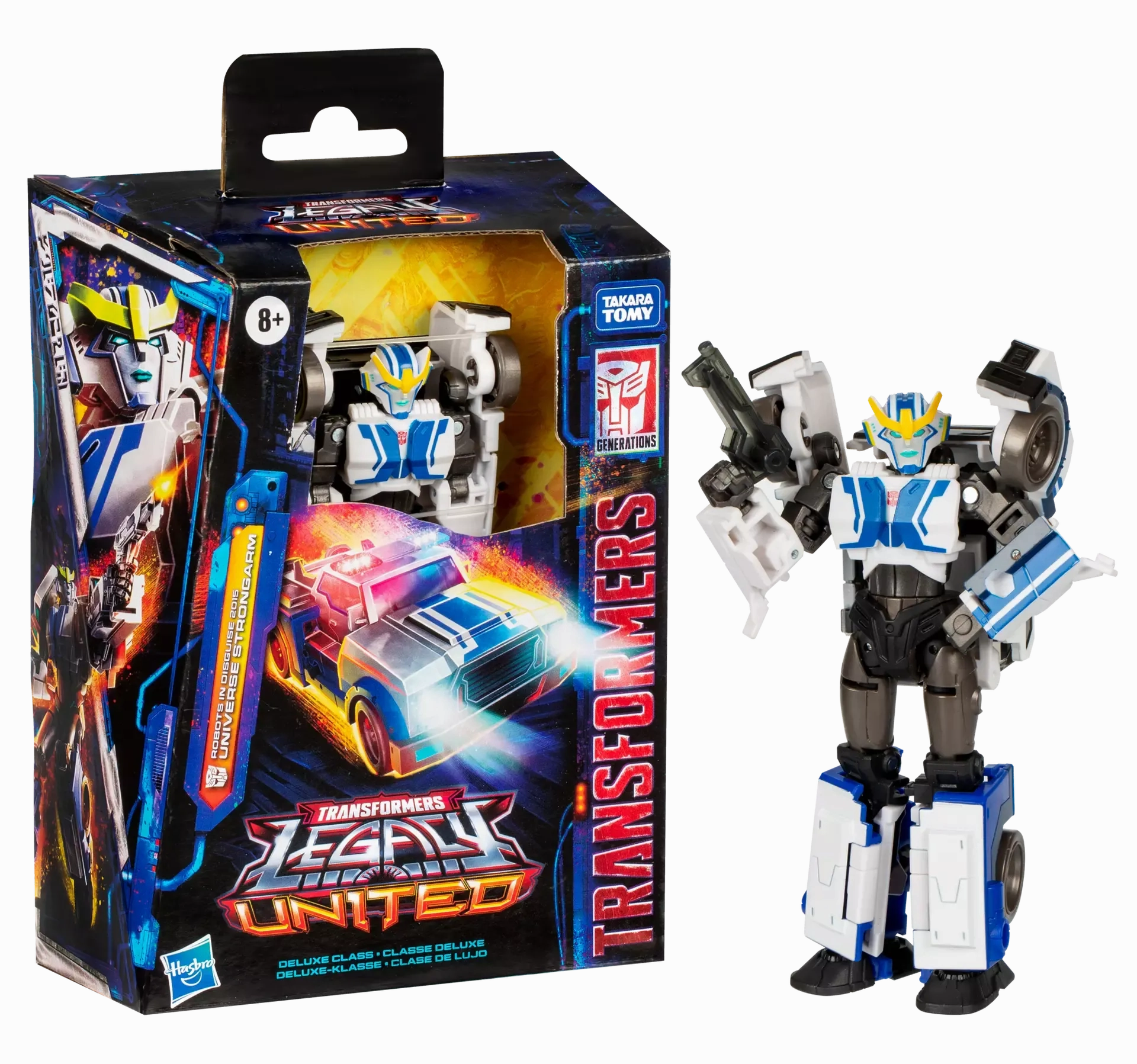 Transformers Legacy United Deluxe Class Robots in Disguise 2015 Universe Strongarm Vintage Figure