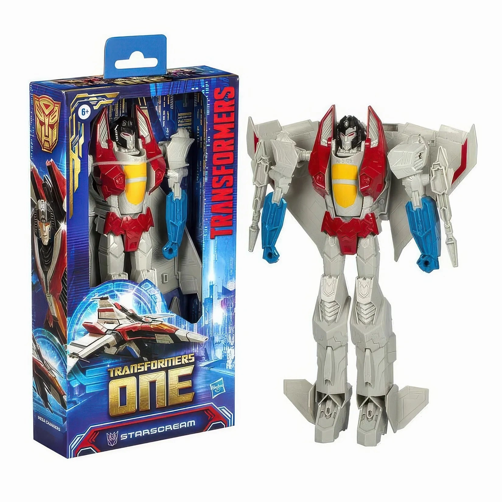 Transformers One Mega Changer Starscream Robot Nursery Decor Alien Creature