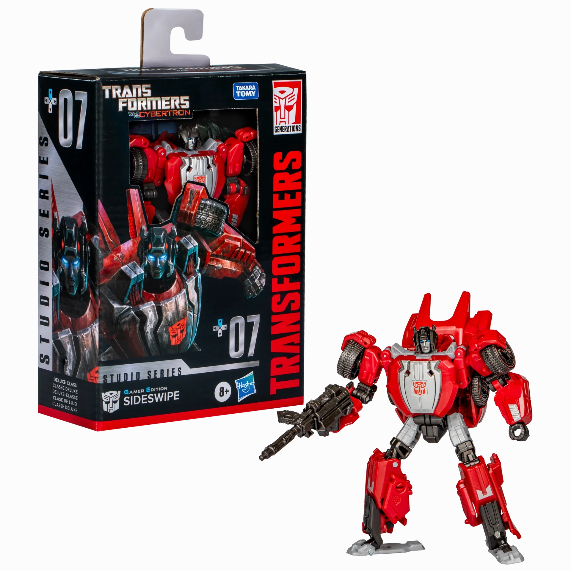 Custom Arrangement Transformers Studio Series Deluxe Transformers: War for Cybertron 07 Sideswipe