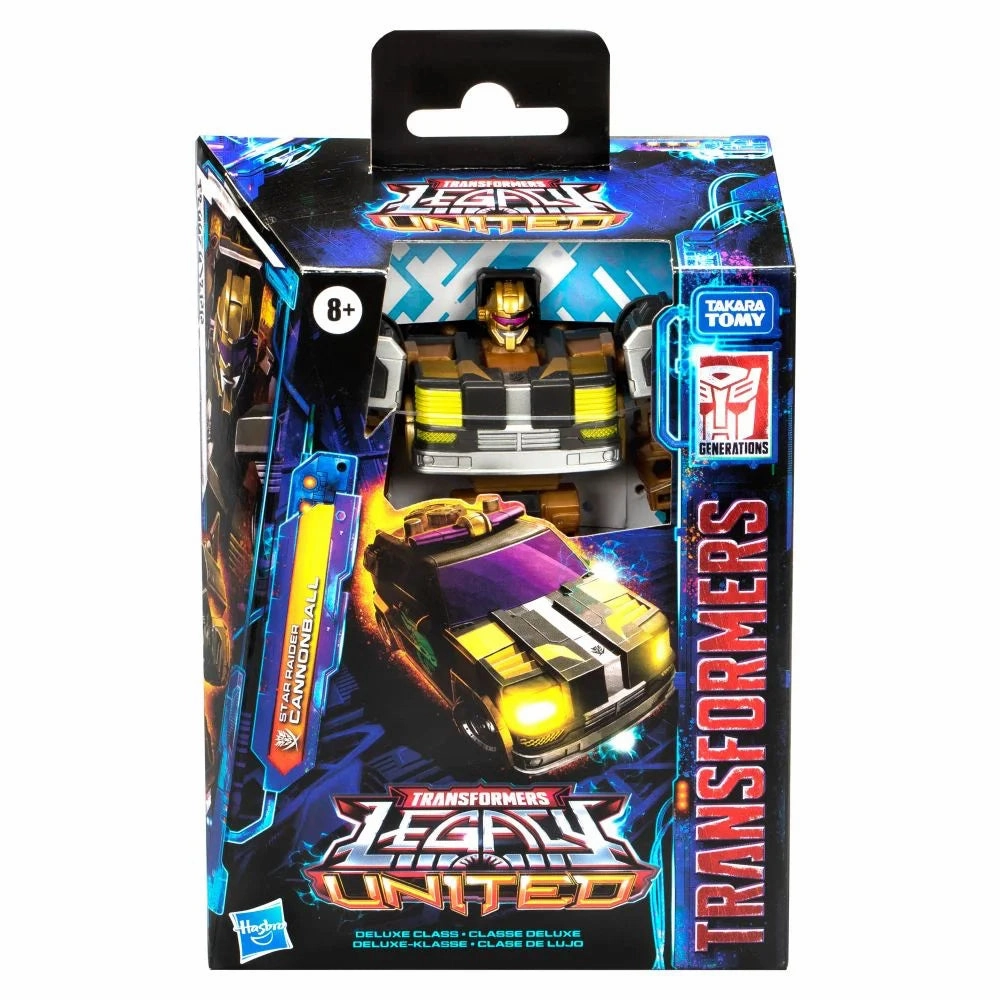 Gaming Model Transformers: United Deluxe Class Action Figure Star Raider Cannonball 14 cm