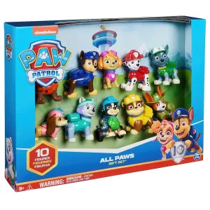 PAW Patrol 10th Anniversary All Paws Gift Set Museum Standard