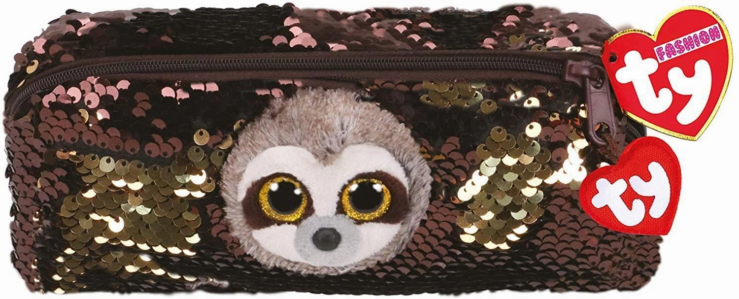 Gaming Character DC Comics Ty Beanie Boo Dangler Sequin Pencil Case 20cm