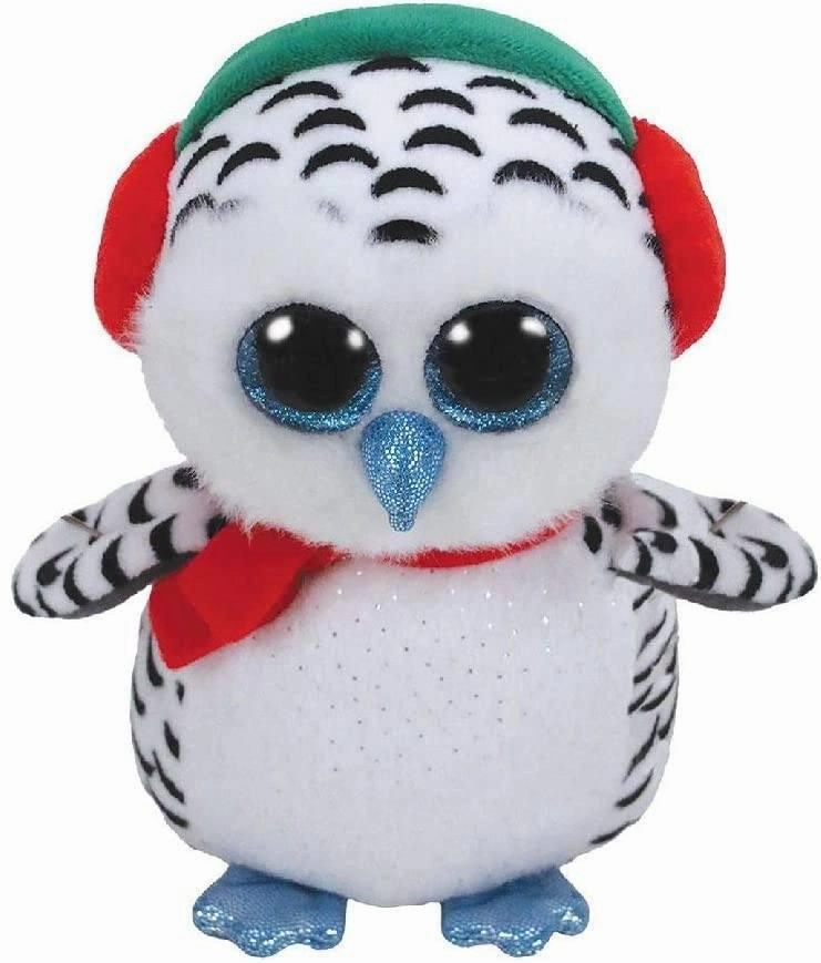 Ty Beanie Boo Nester Owl Plush 15cm Astronomy Tool Summer Toy