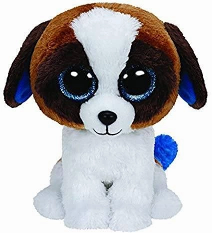 Ty Beanie Boo Plush - Duke The Dog 15cm Creature Replica Rare Find