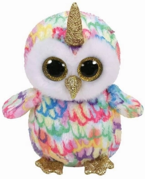 Variant Cover Ty Beanie Boo Plush - Enchanted Owl Plush 15cm
