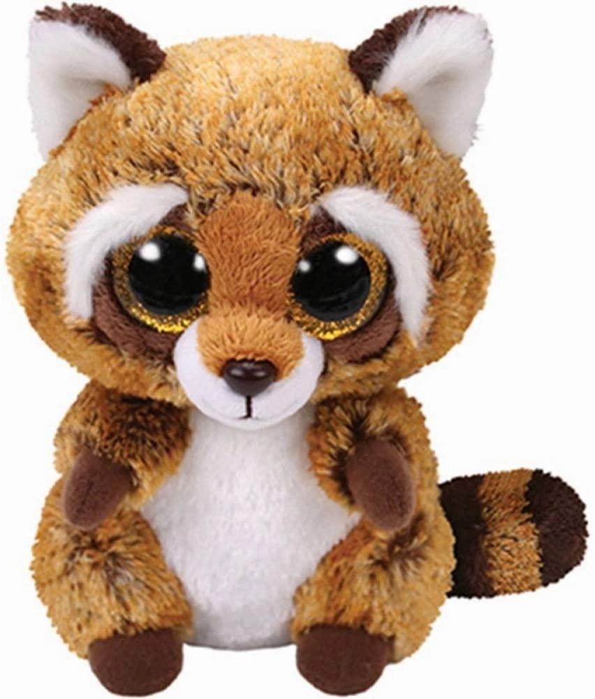 Ty Beanie Boo Rusty Raccoon Plush 15cm Sky Animal Baroque Figure