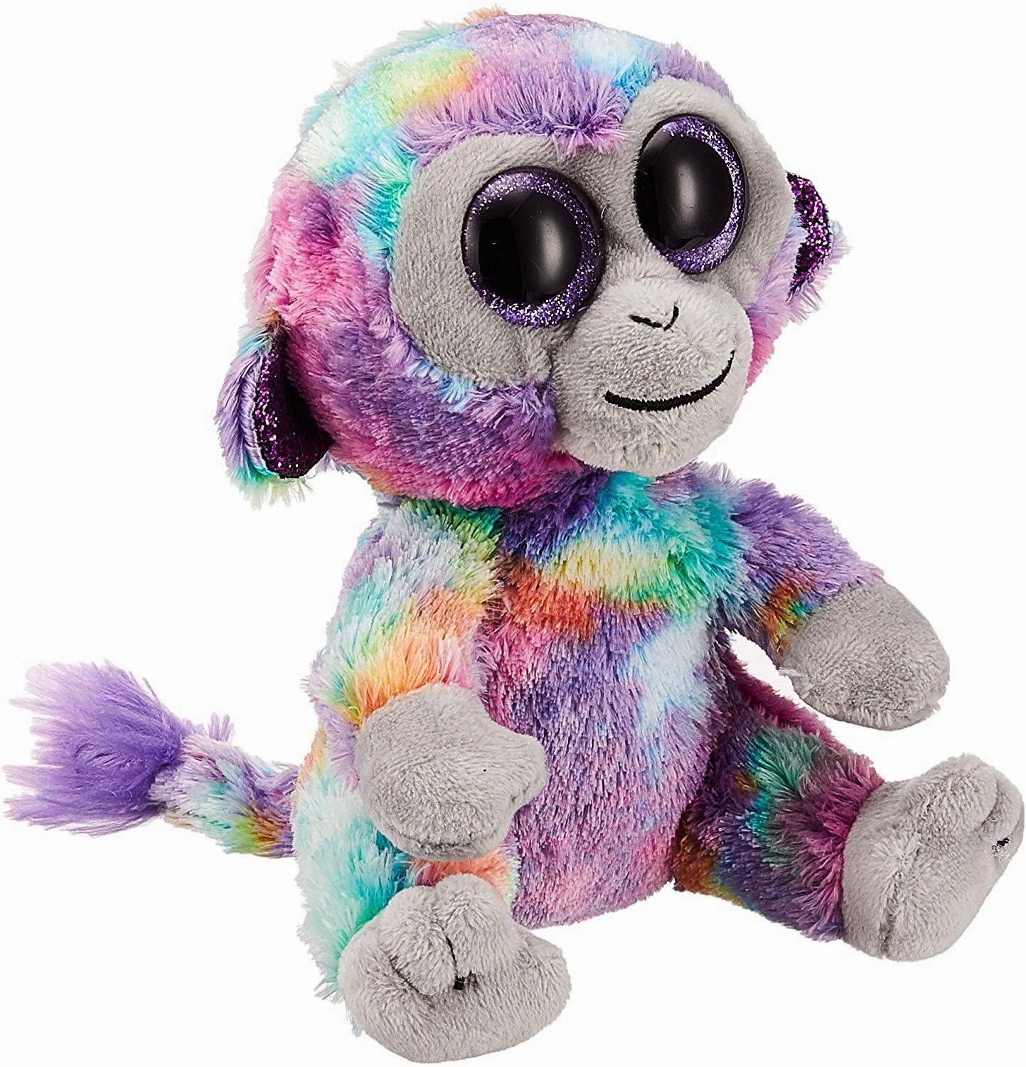 Ty Beanie Boo Zuri Monkey Plush 15cm Art Masterpiece Art Hero