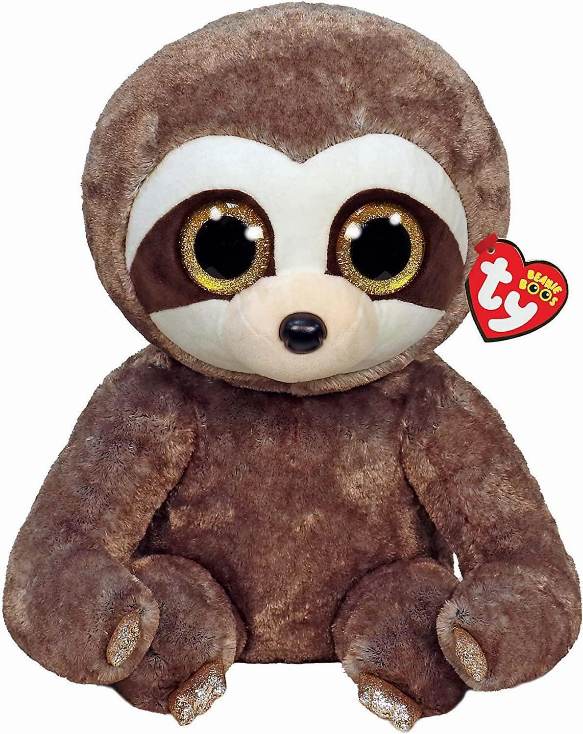 multicultural Ty XL Dangler Sloth Beanie Boo 42cm Soft Toy