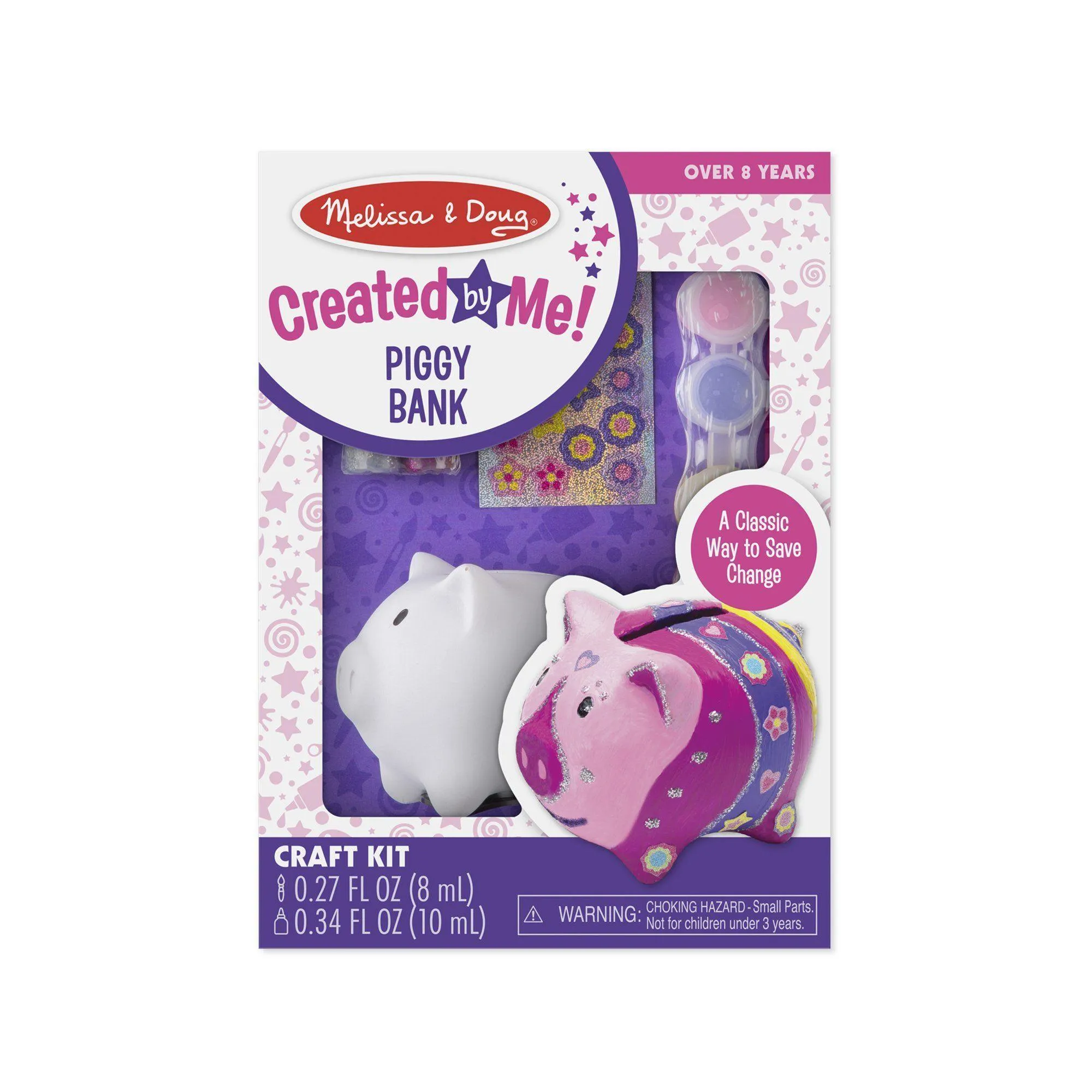 Melissa & Doug 18862 Created by Me! Piggy Bank Craft Kit Ecommerce Posable Figure