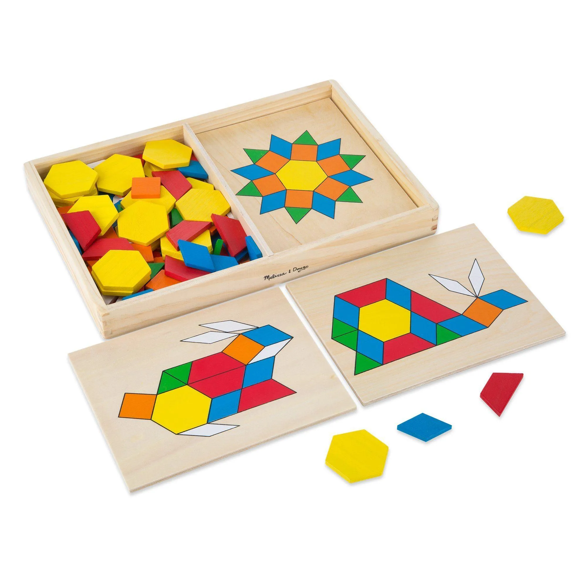 Melissa & Doug Pattern Blocks And Boards International Brand