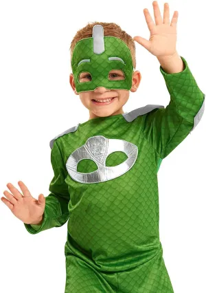 Storytelling Prop NEW ! PJ Masks Gekko Turbo Blast Silver Accents Costume Set