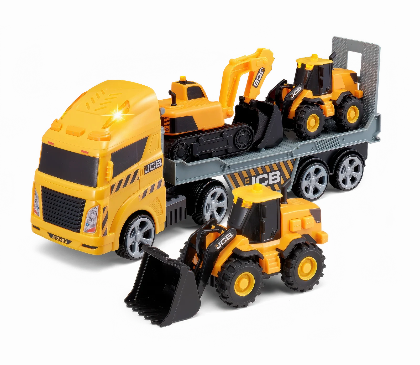 Teamsterz JCB Light & Sound Construction Transporter Twitch Channel