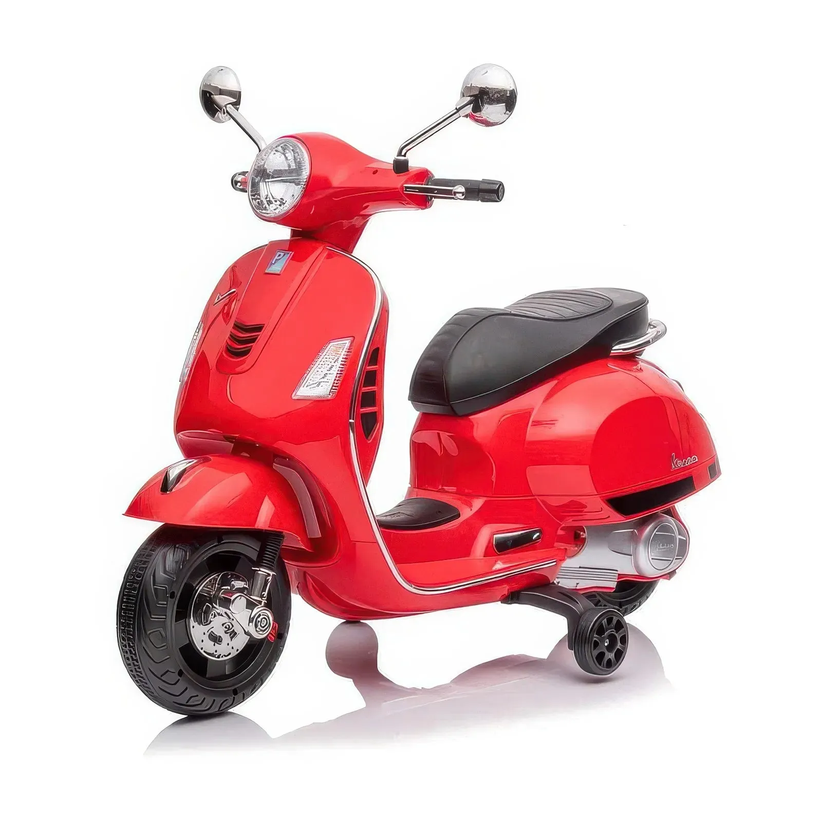 Vespa GTS Super Electric 12V Motorbike Ride-on - Red investment piece Niche Interest
