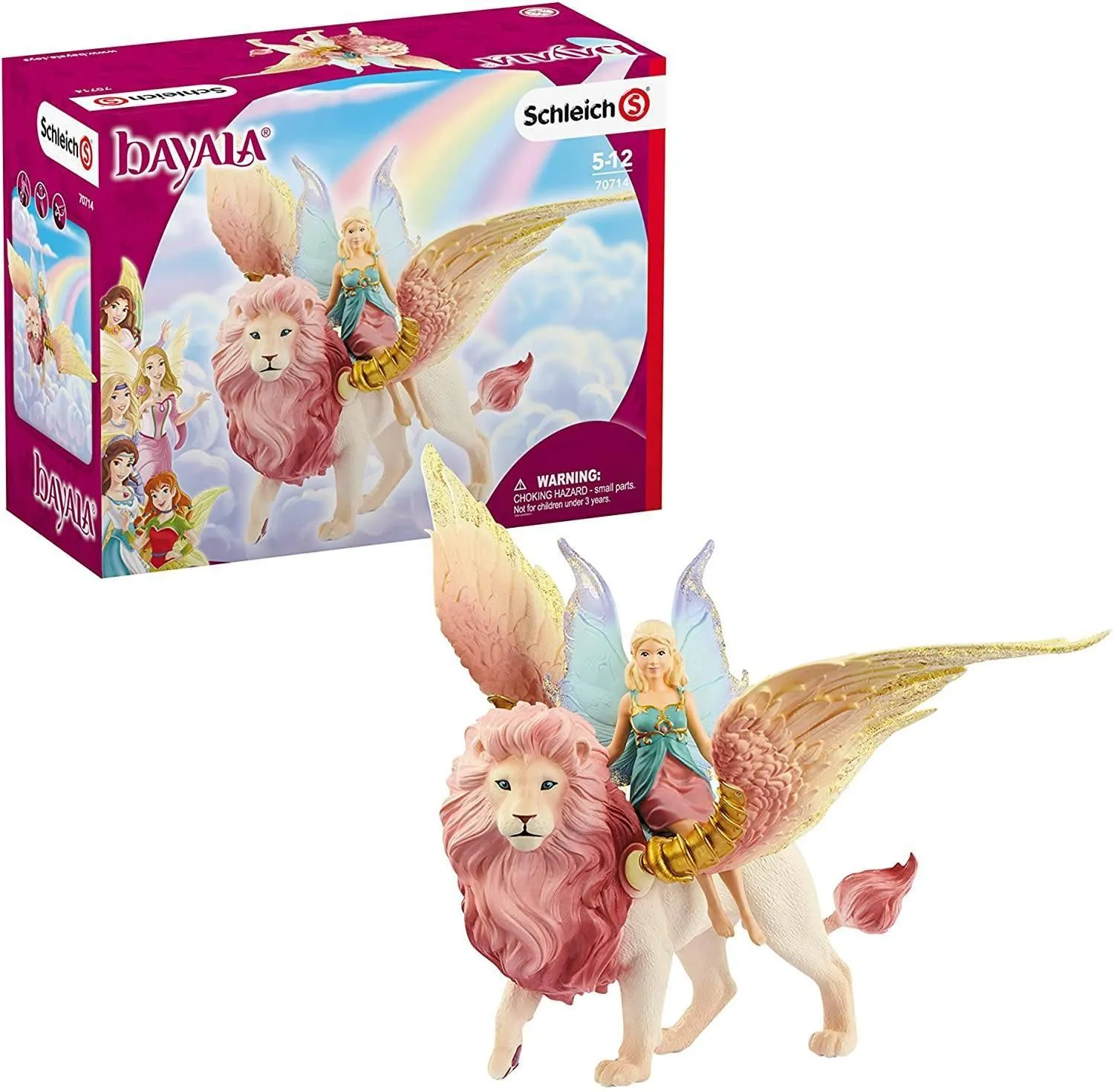 Convention Exclusive Display Statue Schleich Fairy in Flight on Winged Lion
