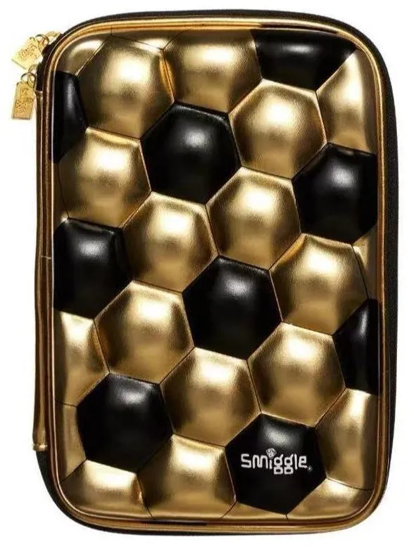 Handicraft Item Heroic Statue SMIGGLE Gold Hardtop Pencil Case - Black