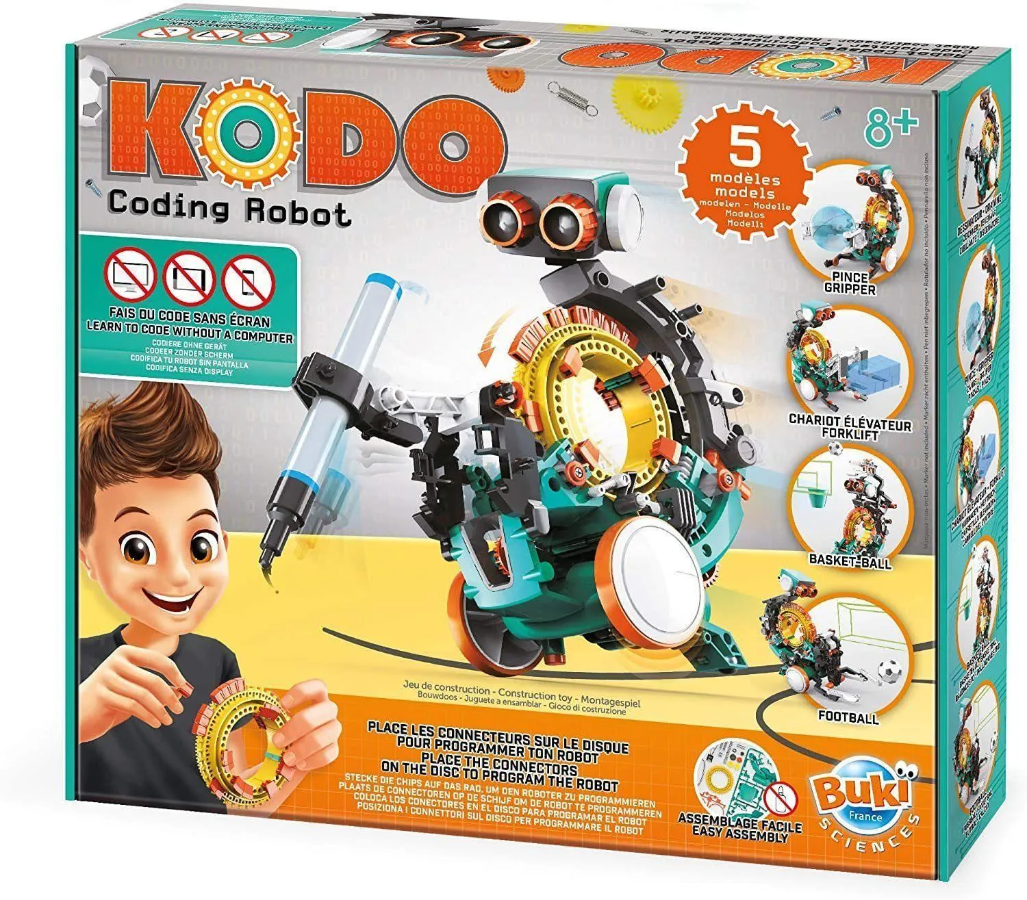BUKI France 7507 Kodo Coding Robot Fall Decor Limited Replica