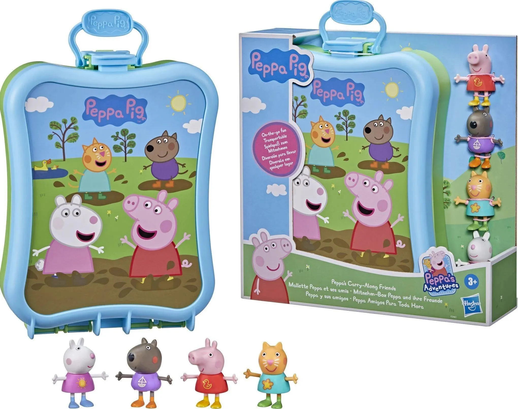 Peppa Pig Peppas Carry Along Friends Pack Global Phenomenon