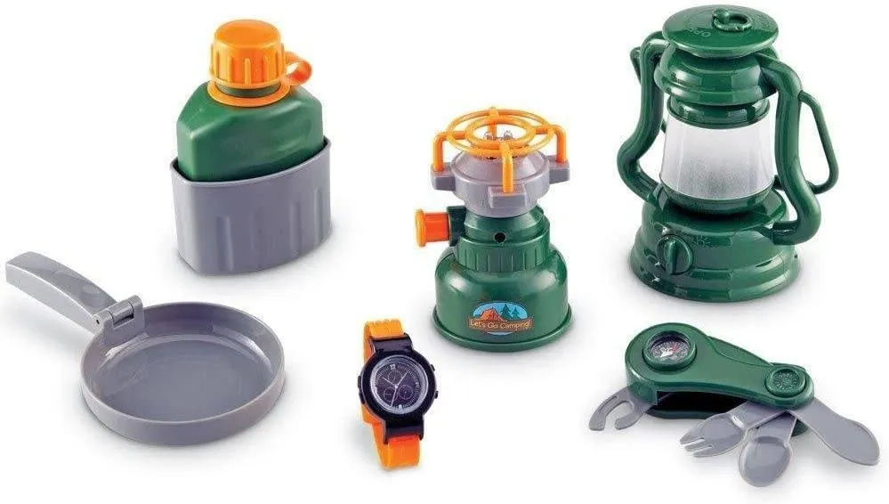 Learning Resources Pretend & Play? Camp Set Console Game Vibrant Colors