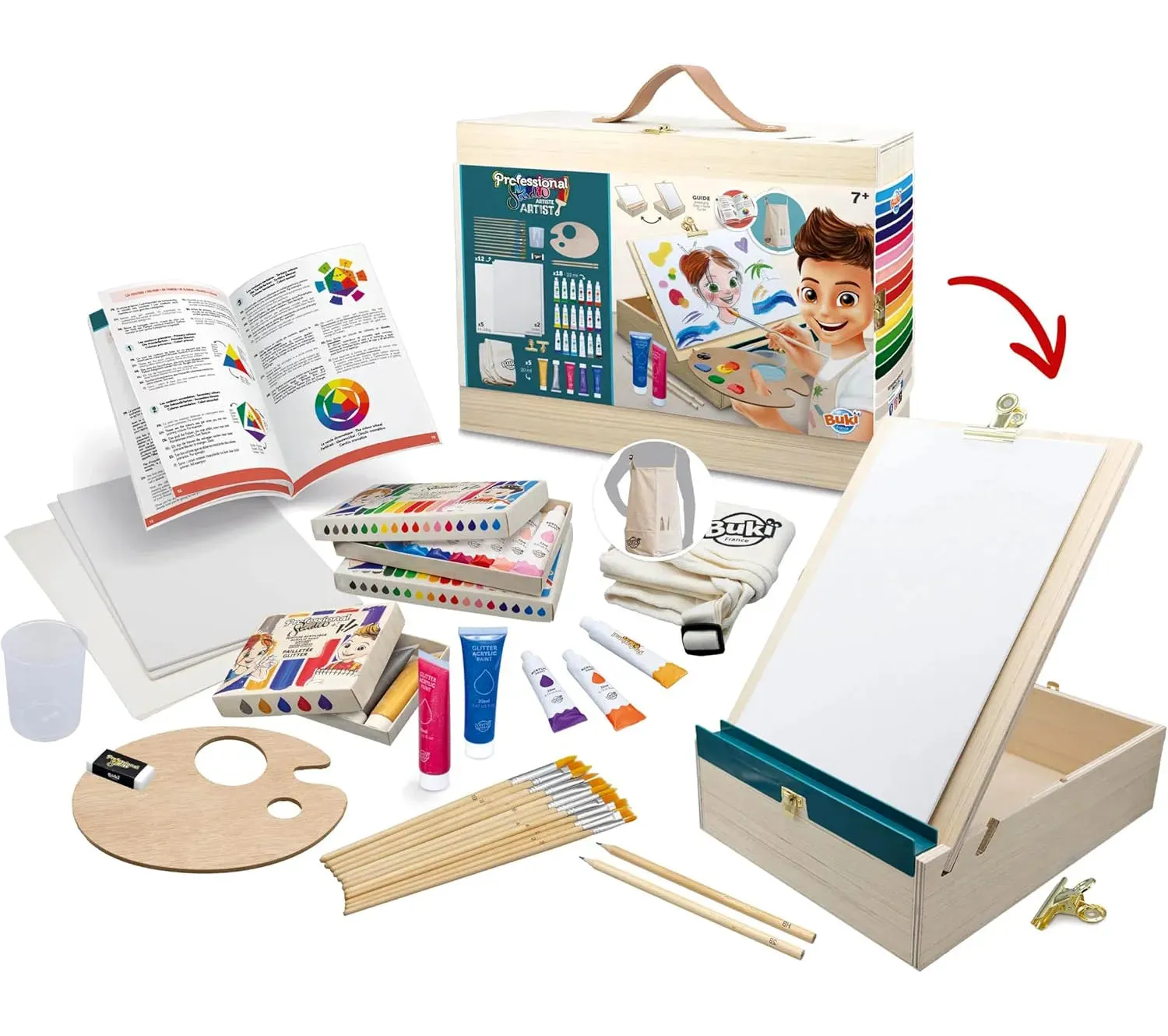 BUKI France Professional Studio Artist Cartoonish Design