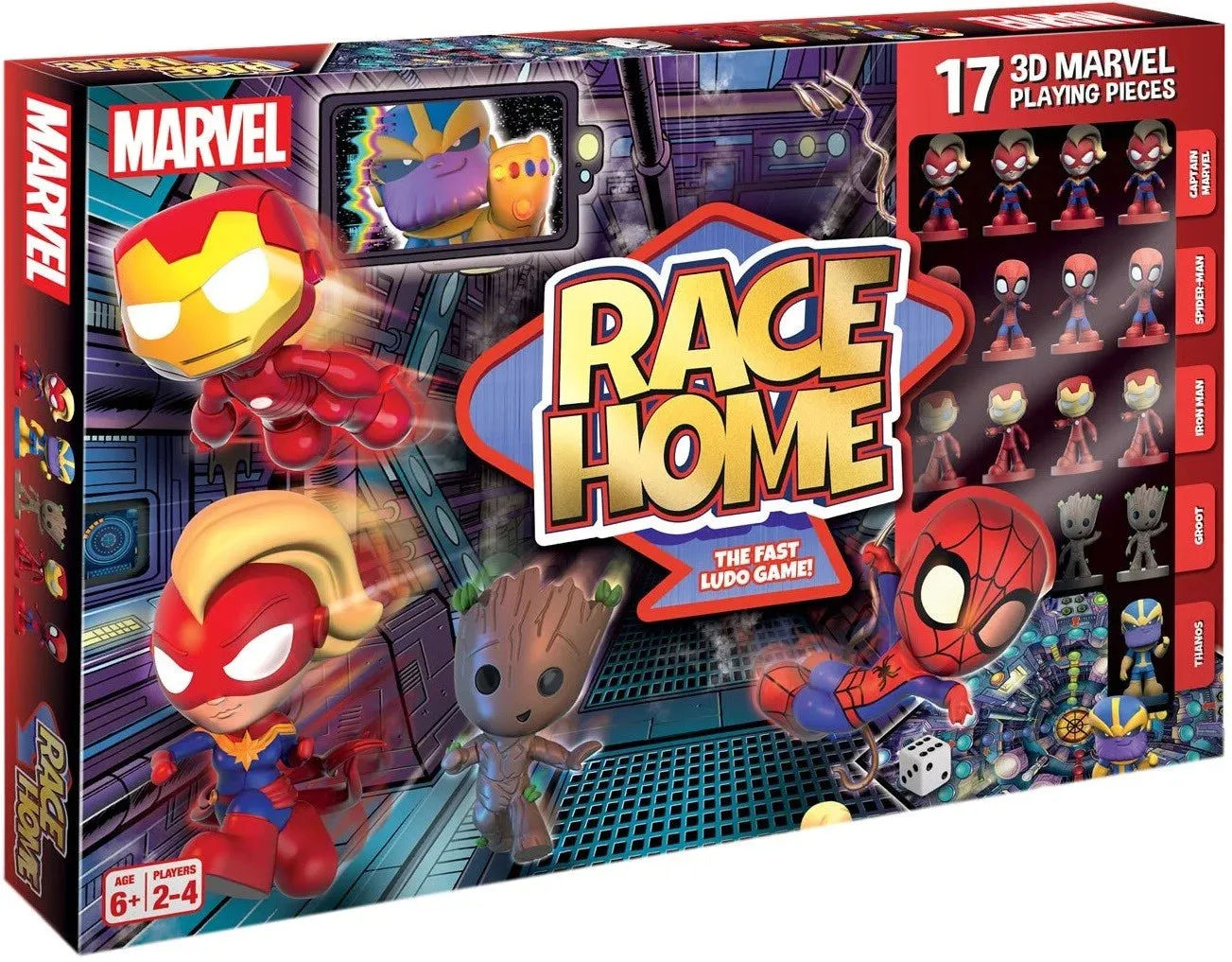 Rarity Value Fantasy Replica MARVEL Race Home Board game