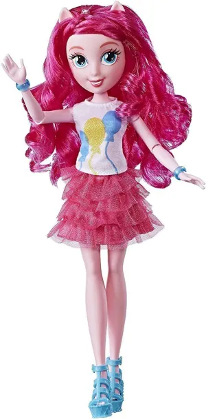 My Little Pony Equestria Girls Pinkie Pie Classic Style Doll Vintage Theme Display Toy