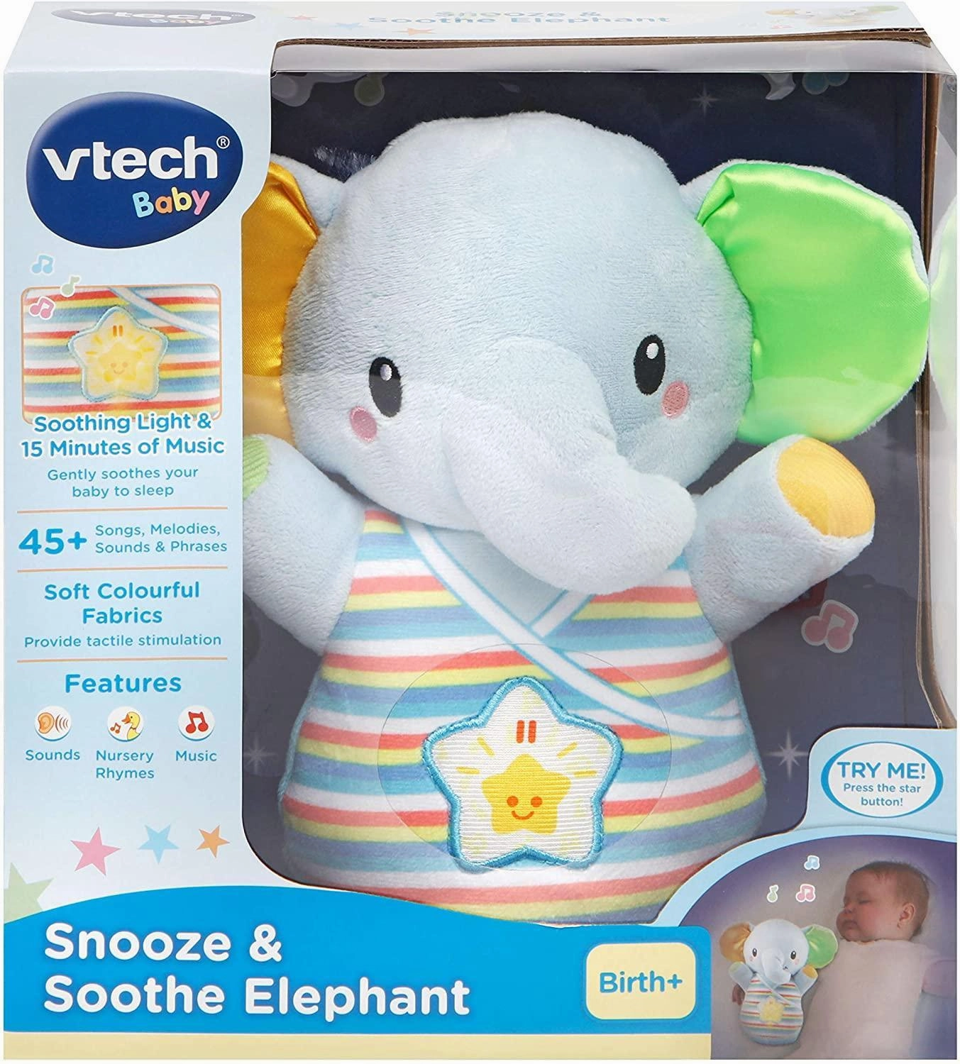 VTech 508603 Snooze & Soothe Elephant Blue Resale Value Inclusive Toy