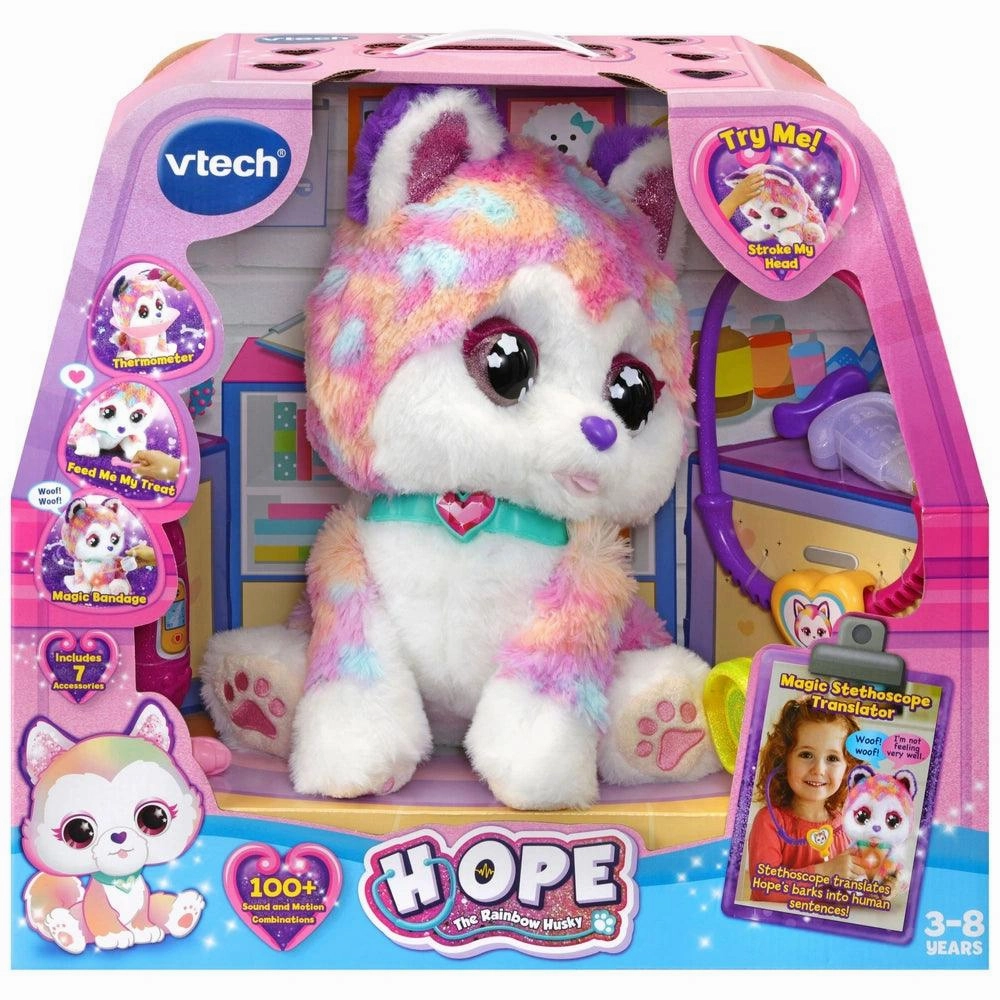 VTech Hope the Rainbow Husky Legendary Hero