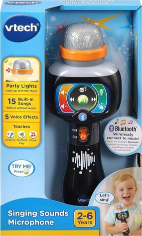 Coastal Decor Train Model VTech Singing Sounds Microphone