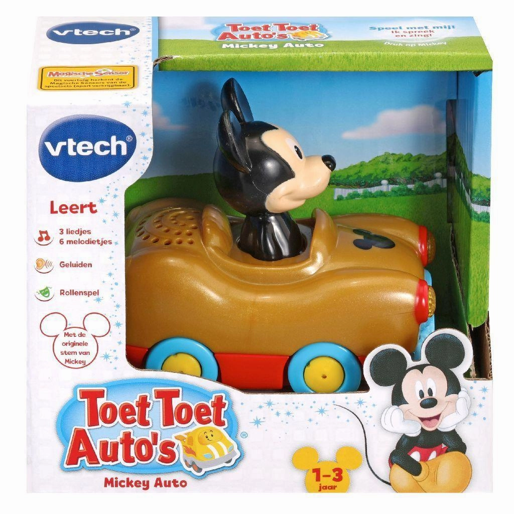 VTech Toet Toet Cars - Disney Mickey Wonderland Auto Chibi Hero