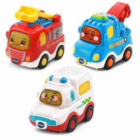 VTech Toot-Toot Drivers 3 Pack Emergency Vehicles Secondary Market Resin Statue