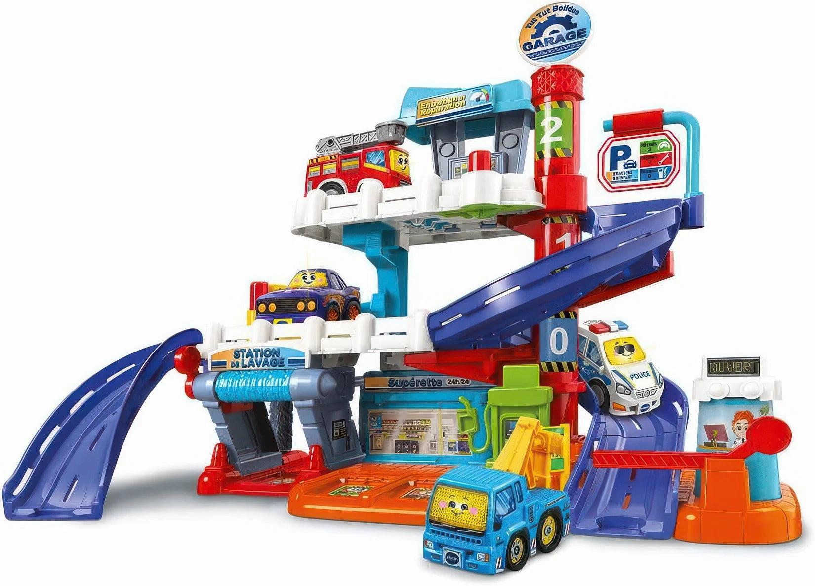 Amphibian Statue VTech Toot-Toot Drivers Garage Giant Play Set