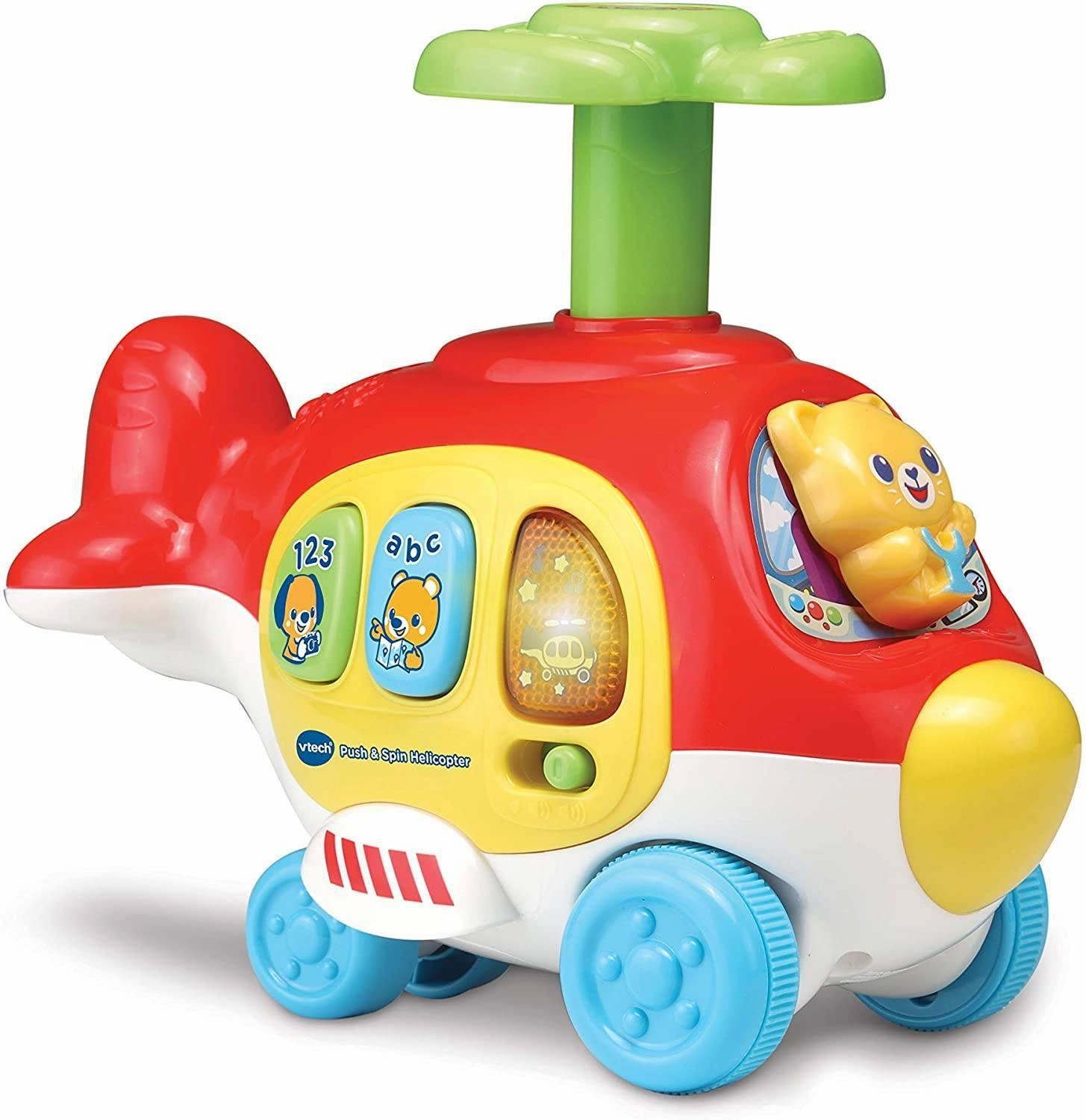 VTech Toot-Toot Push and Spin Helicopter Movie Toy Vinyl Toy