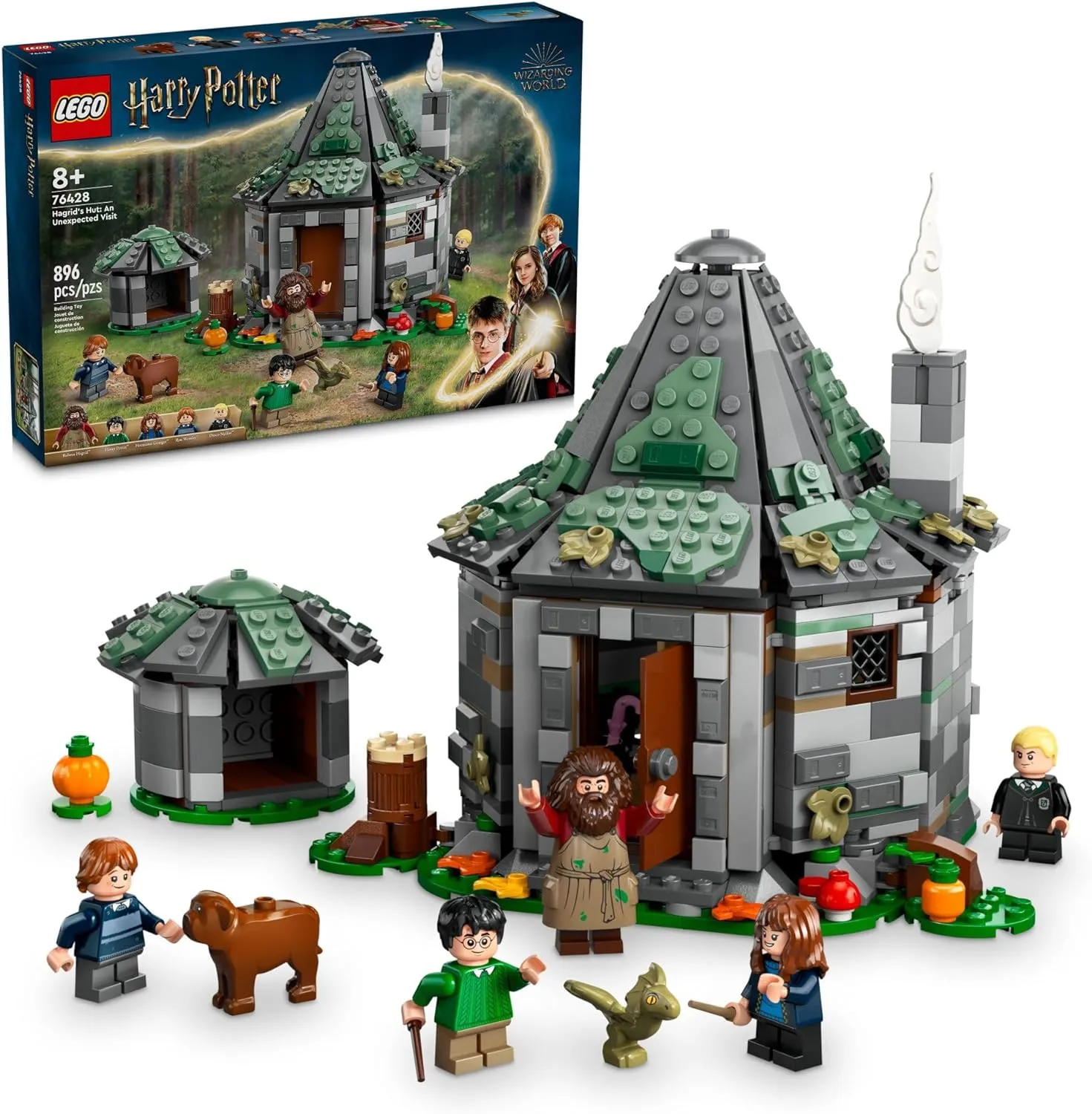 Haunted Accents Lego 76428 - Harry Potter Hagrid's Hut: An Unexpected Visit
