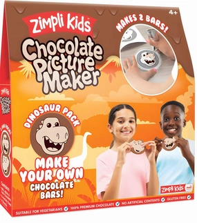 Book Character Zimpli Kids Mixed Chocolate Picture Maker - 2 Bar Pack