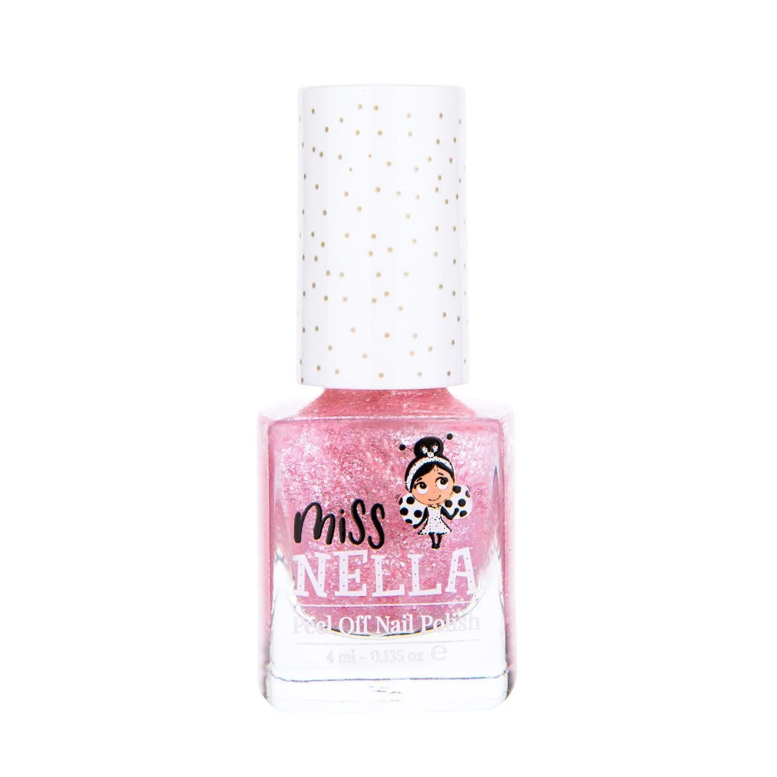 Gaming Model Miss Nella MN45 Itsy Glitzy Hippo 4ml Peel off Kids Nail Polish