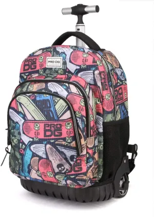 PRODG Skateboard-GTS School Trolley Backpack 47cm Rare Edition