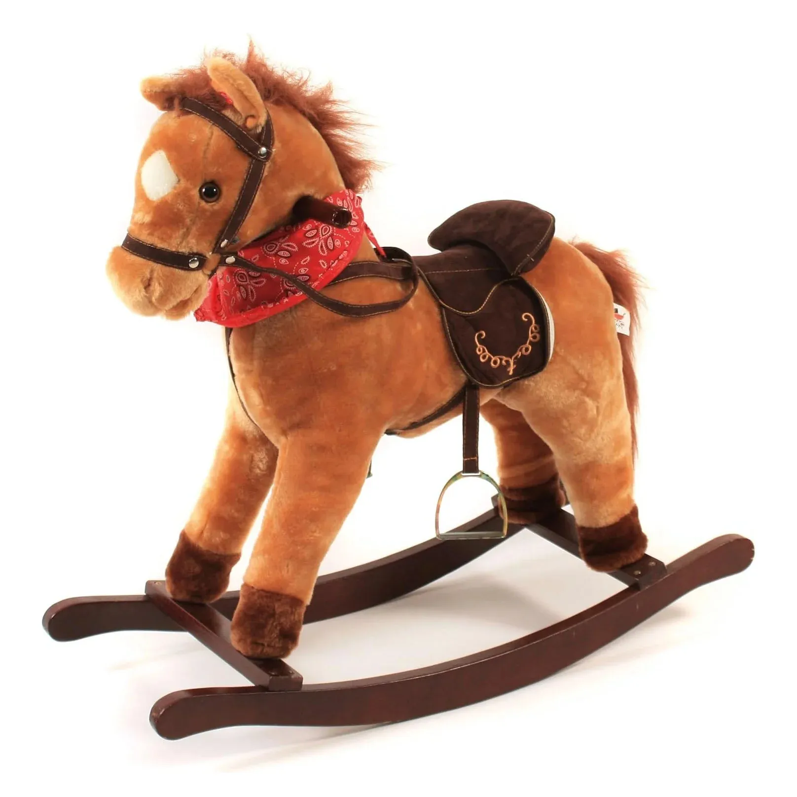 Independent Artist Bayer Chic 2000 Rocking Horse Brown