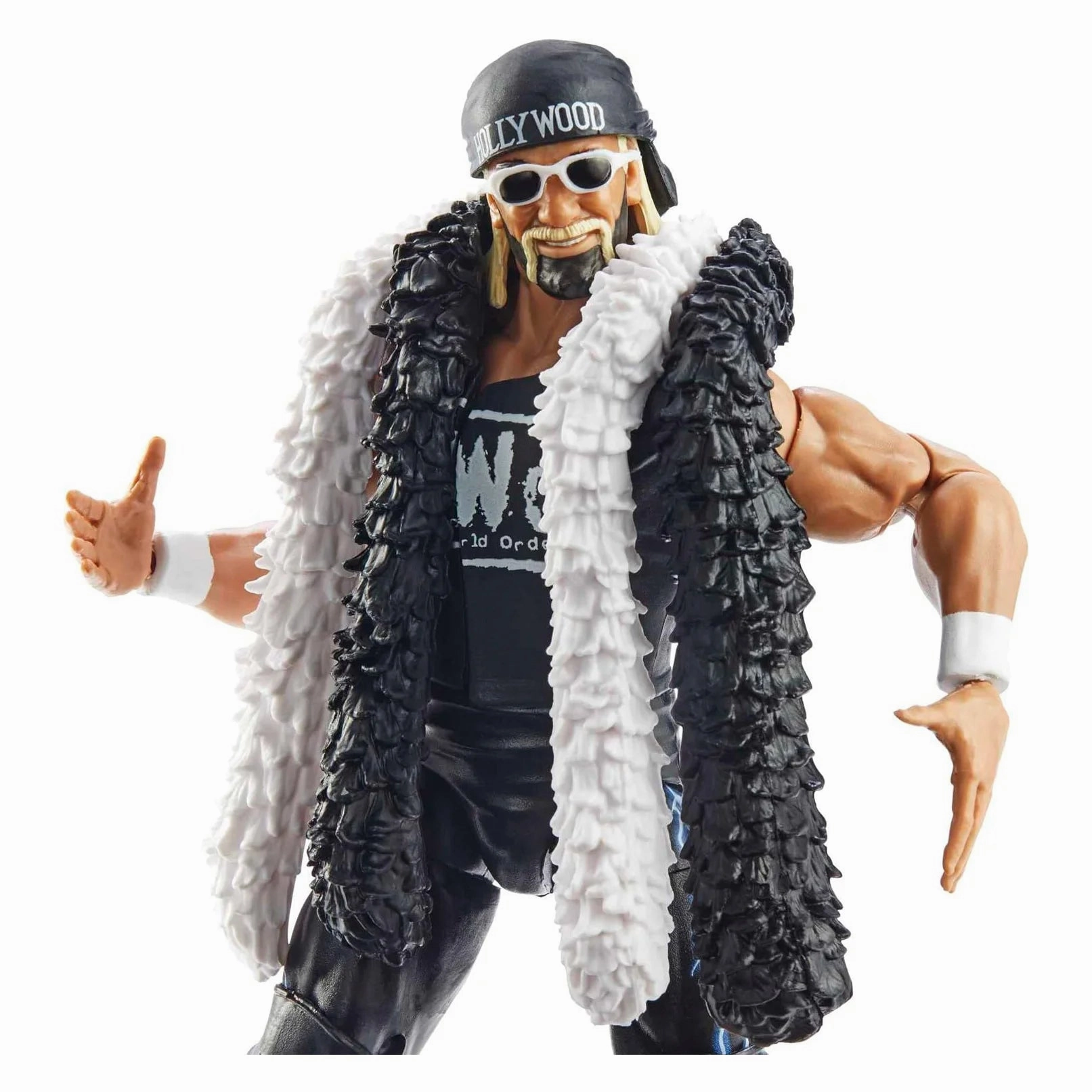 Poseable Collectible Robot Toy WWE Elite Action Figure Hulk Hogan with Accessories