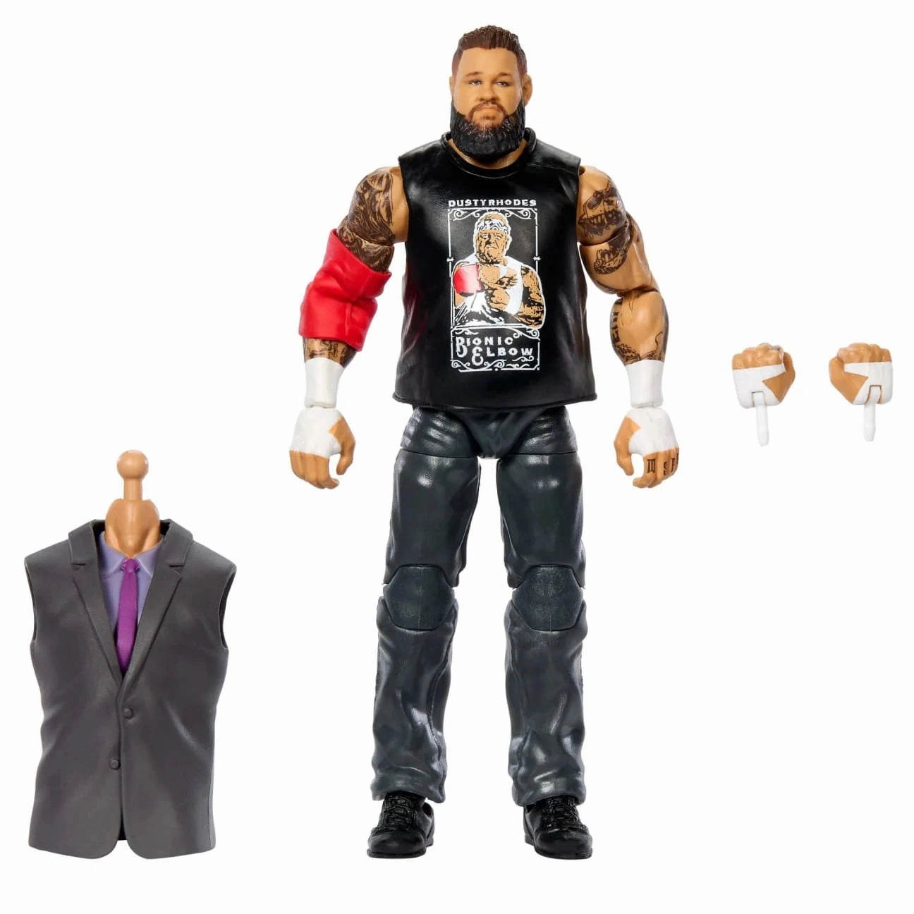 WWE Elite Collection Premium Live Event Kevin Owens Action Figure Battle Toy Photo Opportunity