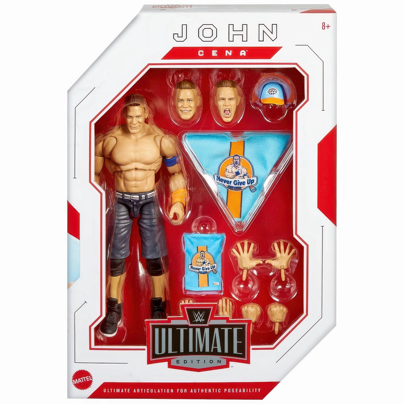 Superhero Model Chibi Figure WWE Series 22 Ultimate Edition John Cena Action Figure