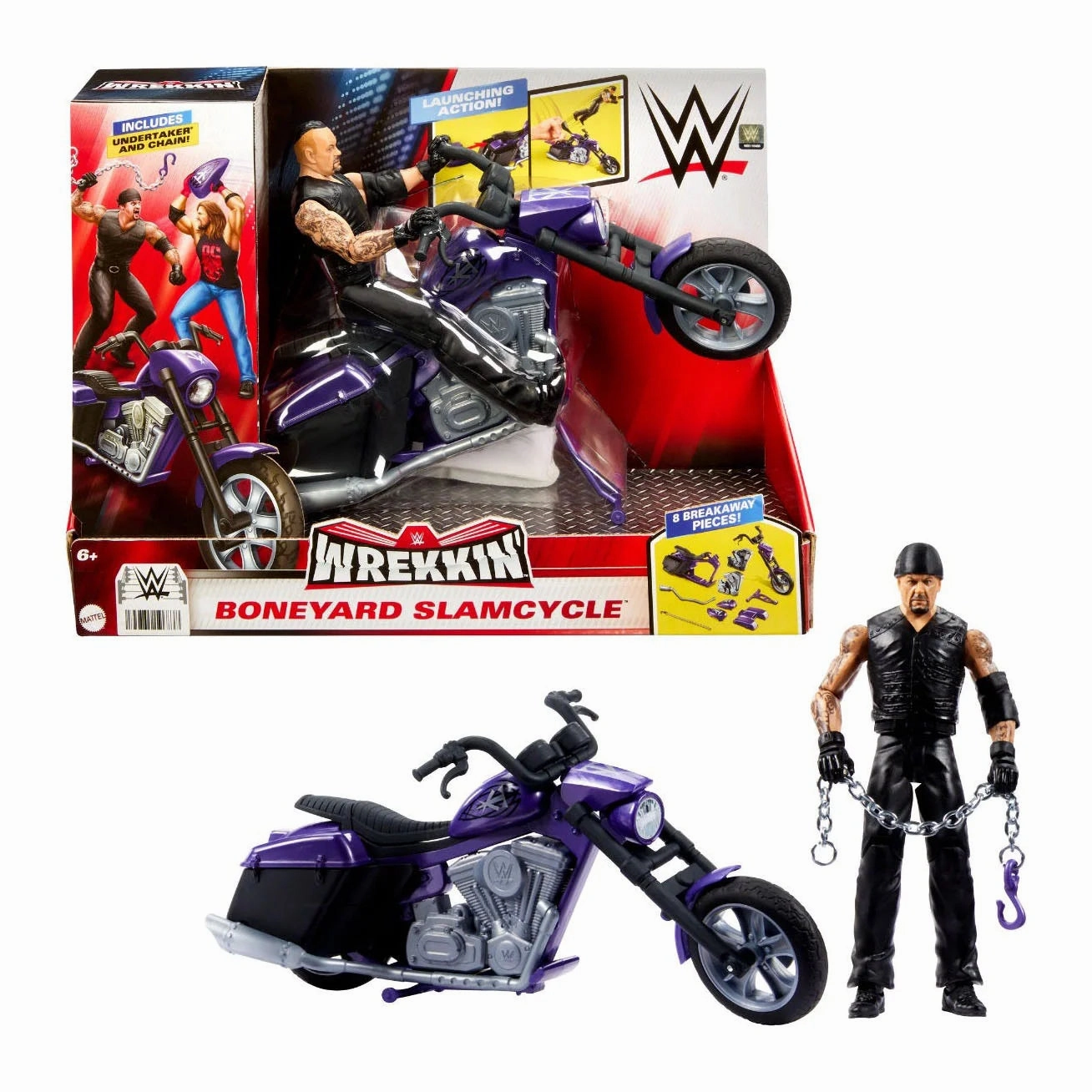 WWE Wrekkin?? Snag 'N Drag Slam Cycle Bedroom Accent