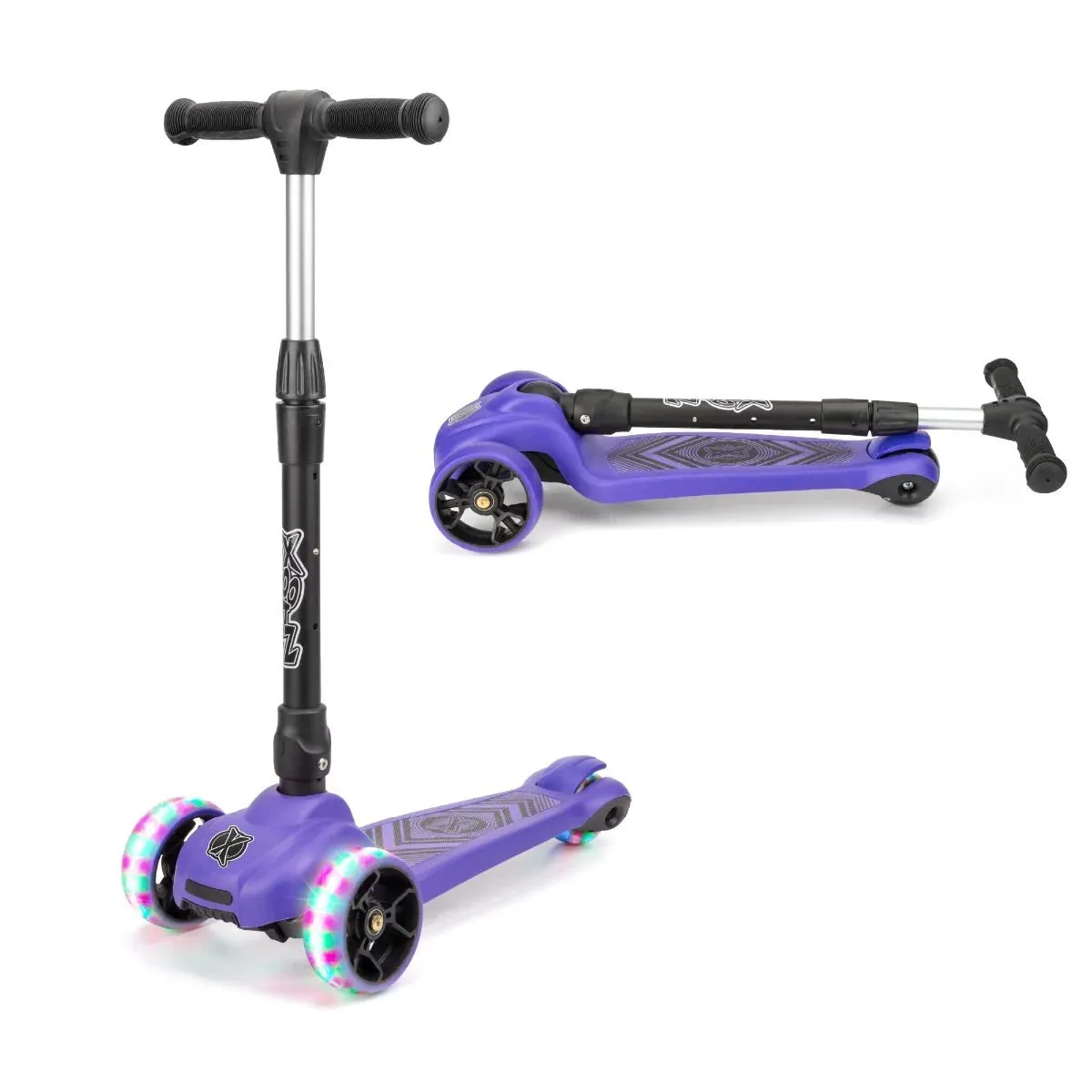 All Season Xootz Scout Tri-Scooter - Purple